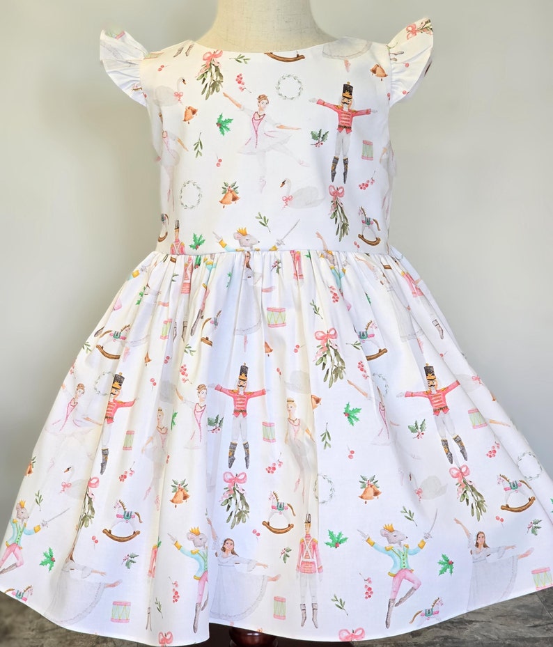 Nutcracker dress girls,nutcracker ballet dress for girls,baby 1st Christmas dress, gift for baby,4t nutcracker dress,girls nutcracker dress